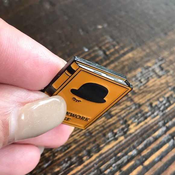 CLOCKWORK ORANGE Collectible Enamel Pin Stanley Kubrick Droogs 815 - Picture 3 of 7